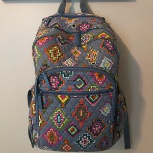 Vera Bradley Painted Medallions Campus Backpack